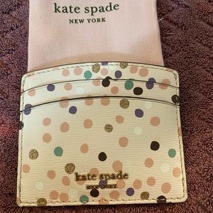 Kate Spade Polka Dot Cardholder! ♠️